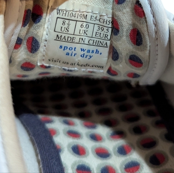 Keds Platform White Canvas Sneakers Size 8.5 - Picture 2 of 6